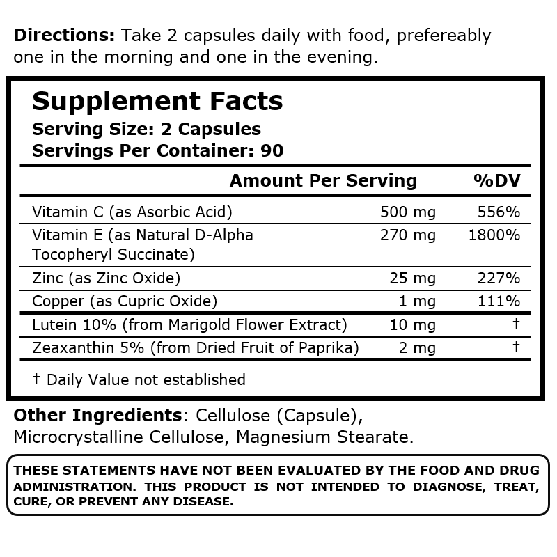MacularControl Essential 180 Capsules (3 months)